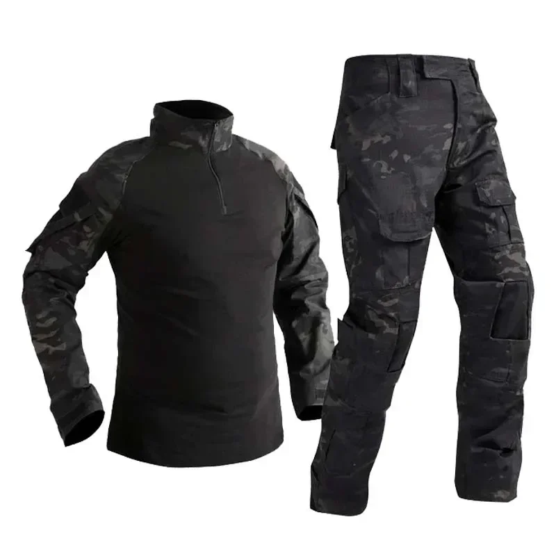 Tactical Military Shirt Cargo - Ensemble de tenue tactique G2 pour