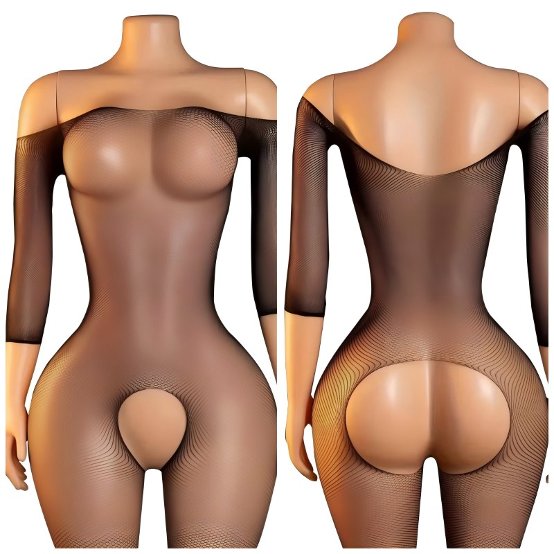 Underwear - Collants sexy sans entrejambe pour femme,