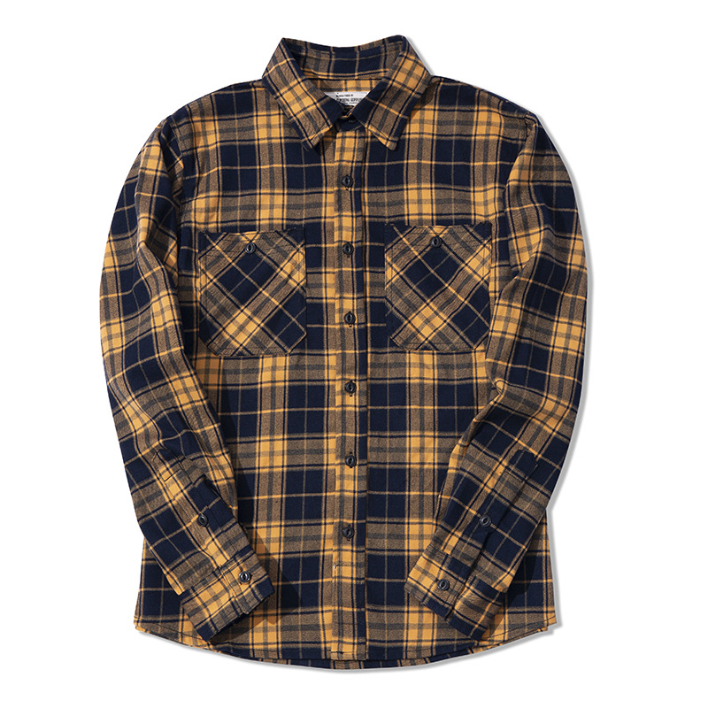 Chemise en flanelle classique  - Flannel Plaid Shirt Heavy Weight avis et prix