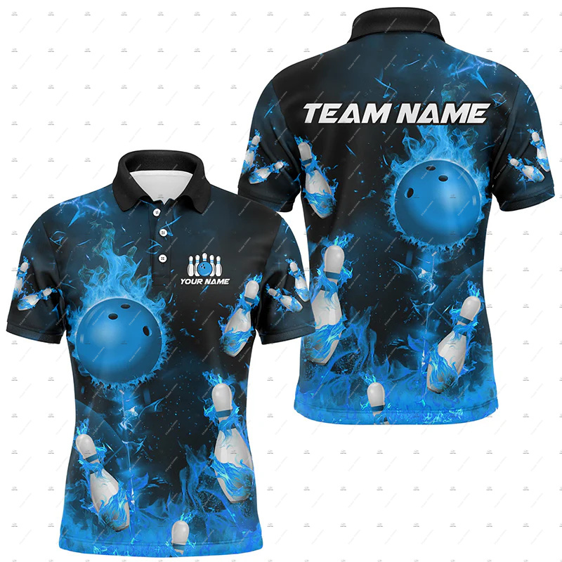 Chemises Polo à Manches Courte - Short Sleeve Bowling Shirt Retro avis et prix