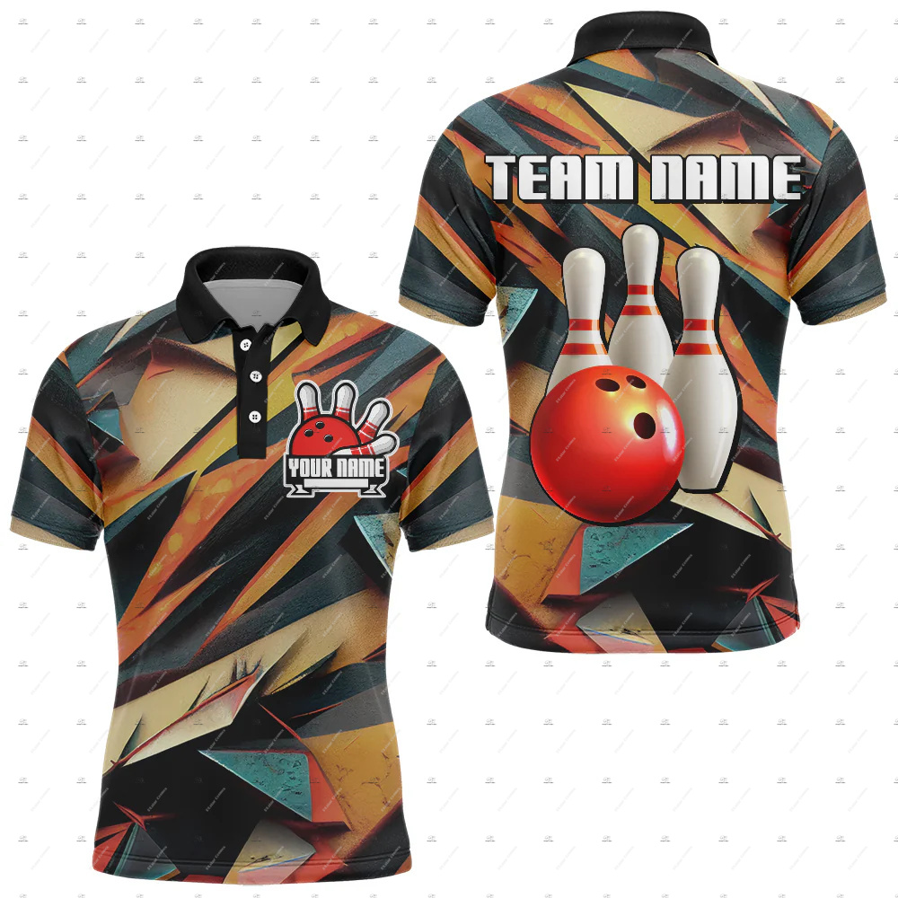 Chemises Polo à Manches Courte - Short Sleeve Bowling Shirt Retro avis et prix