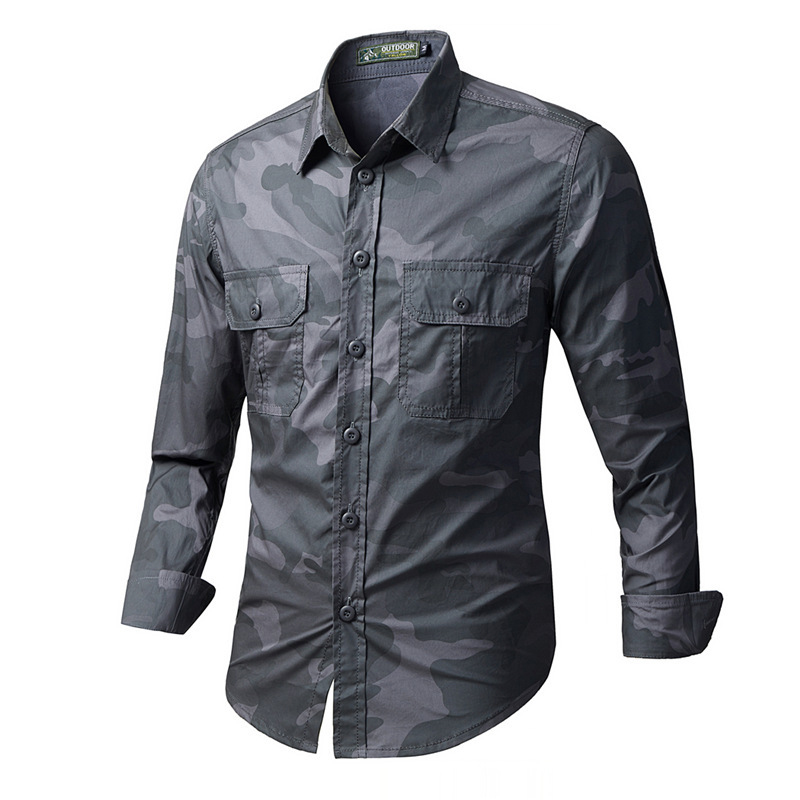 Chemises tactiques cargo pour  - Tactical Military Shirt Cargo avis et prix