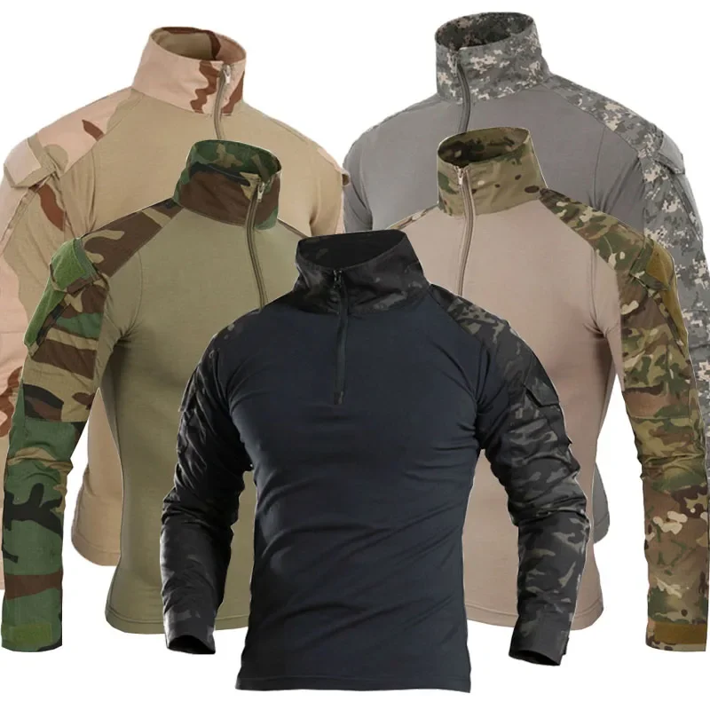 Chemises de Combat camouflage  - Tactical Military Shirt Cargo avis et prix