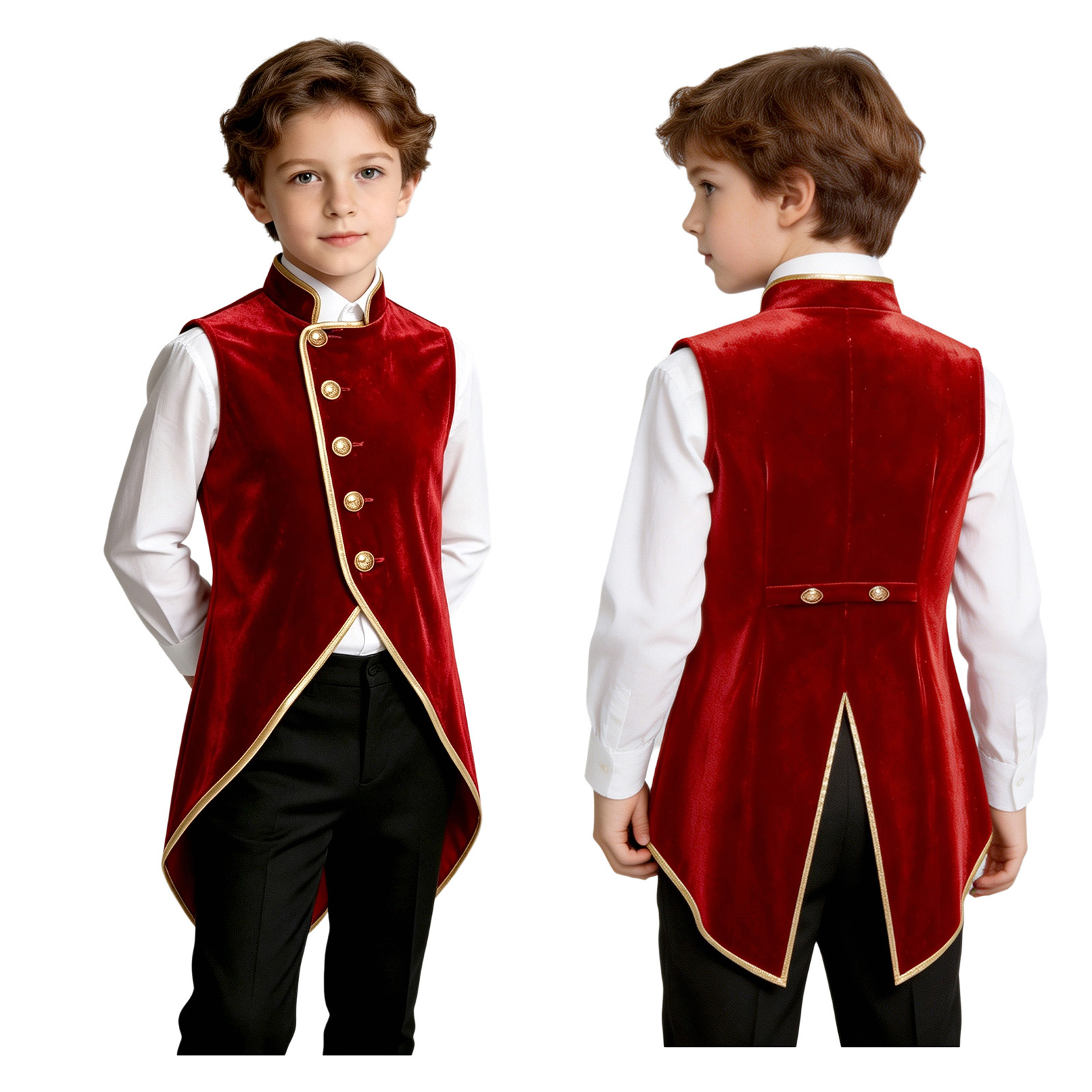 Veste rétro médiévale en velou - Jackets avis et prix