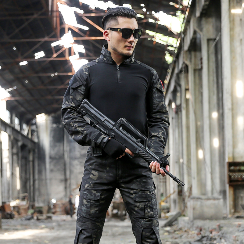 Combinaisons tactiques d'extér - Tactical Military Shirt Cargo avis et prix