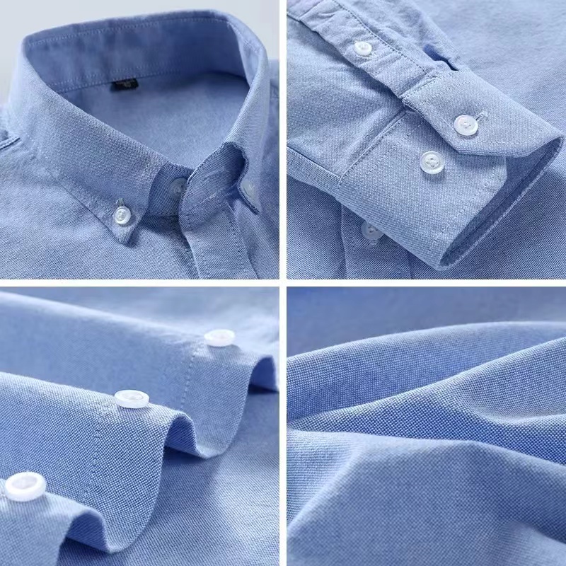 Chemises Oxford pour hommes, m - Oxford Cotton Casual Shirt Business avis et prix