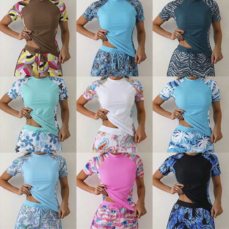 Tankini femme avec short, haut - Shorts avis et prix