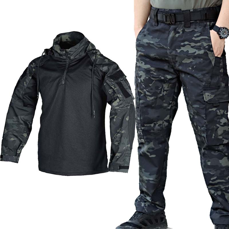 Ensemble uniforme tactique mil - Tactical Military Shirt Cargo avis et prix